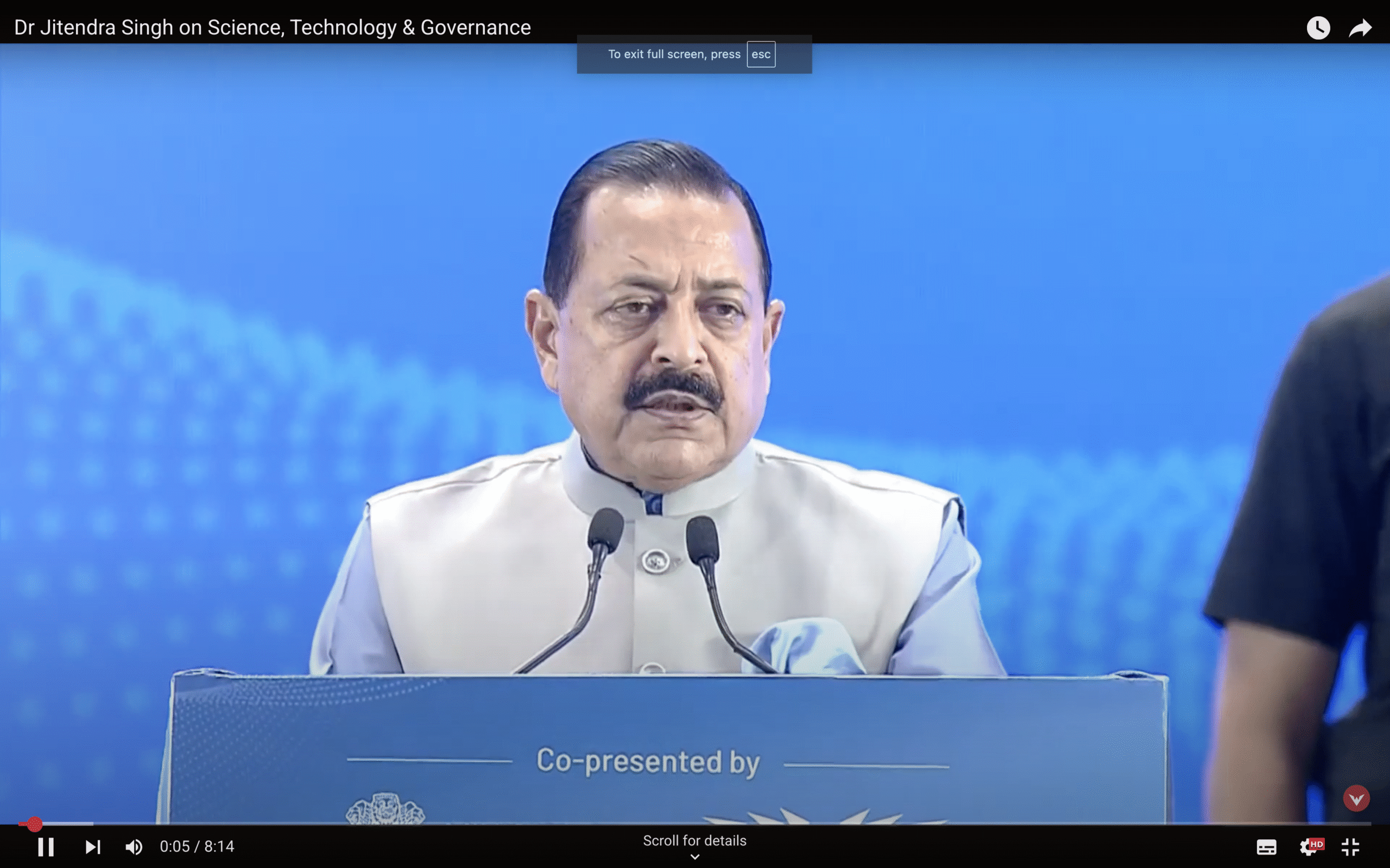 Dr. Jitendra Singh on Science, Technology & Governance <span>A strategic view on how tech and governance must intersect for national progress by Union MoS (I/C) for Ministry of Science & Technology.</span>